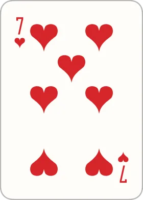 Seven of hearts