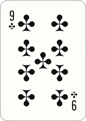 Nine of clubs